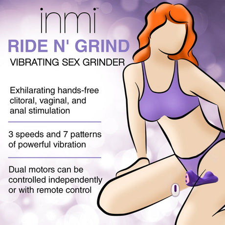 Ride n' Grind 10 X Vibrating Silicone Sex Grinder - image 2
