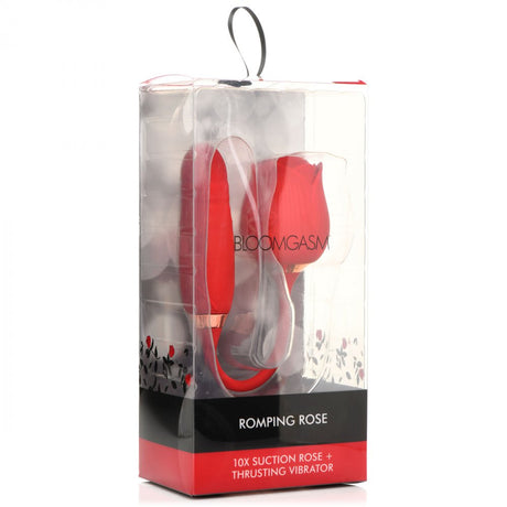 10X Romping Rose Suction and Thrusting Vibrator - image 13