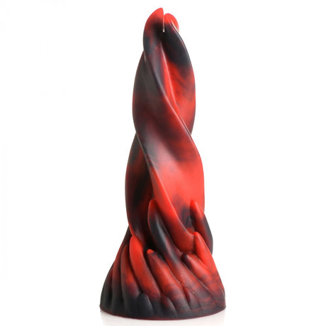 Hell Kiss Twisted Tongues Silicone Dildo - image 4