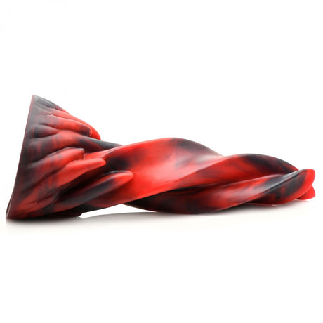 Hell Kiss Twisted Tongues Silicone Dildo - image 5