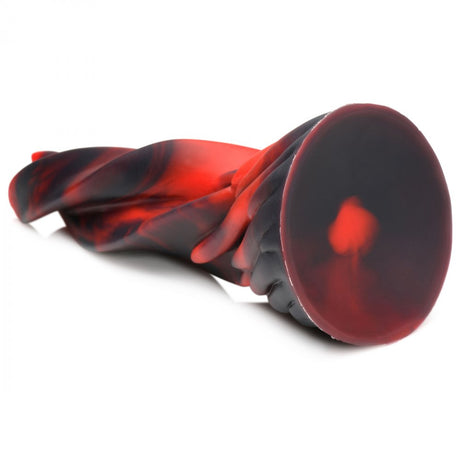 Hell Kiss Twisted Tongues Silicone Dildo - image 7