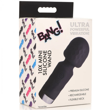 10X Mini Silicone Wand - Black - image 11