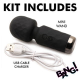 10X Mini Silicone Wand - Black - image 8