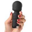 Bang! 10X Mini Silicone Wand — 4.5 in Rechargeable Black - BNG-AH205-BLK
