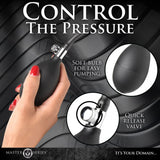 Ass Puffer Nubbed Inflatable Silicone Anal Plug - image 5