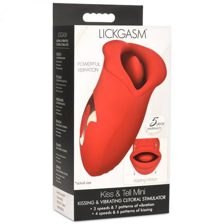 Kiss and Tell Mini Kissing and Vibrating Clitoral Stimulator - image 12