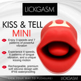 Kiss and Tell Mini Kissing and Vibrating Clitoral Stimulator - image 2