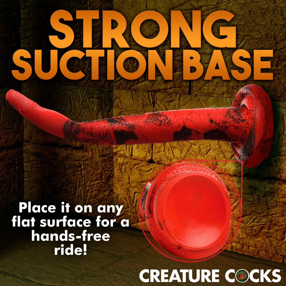 King Cobra Silicone Dildo - 14 Inch - image 6