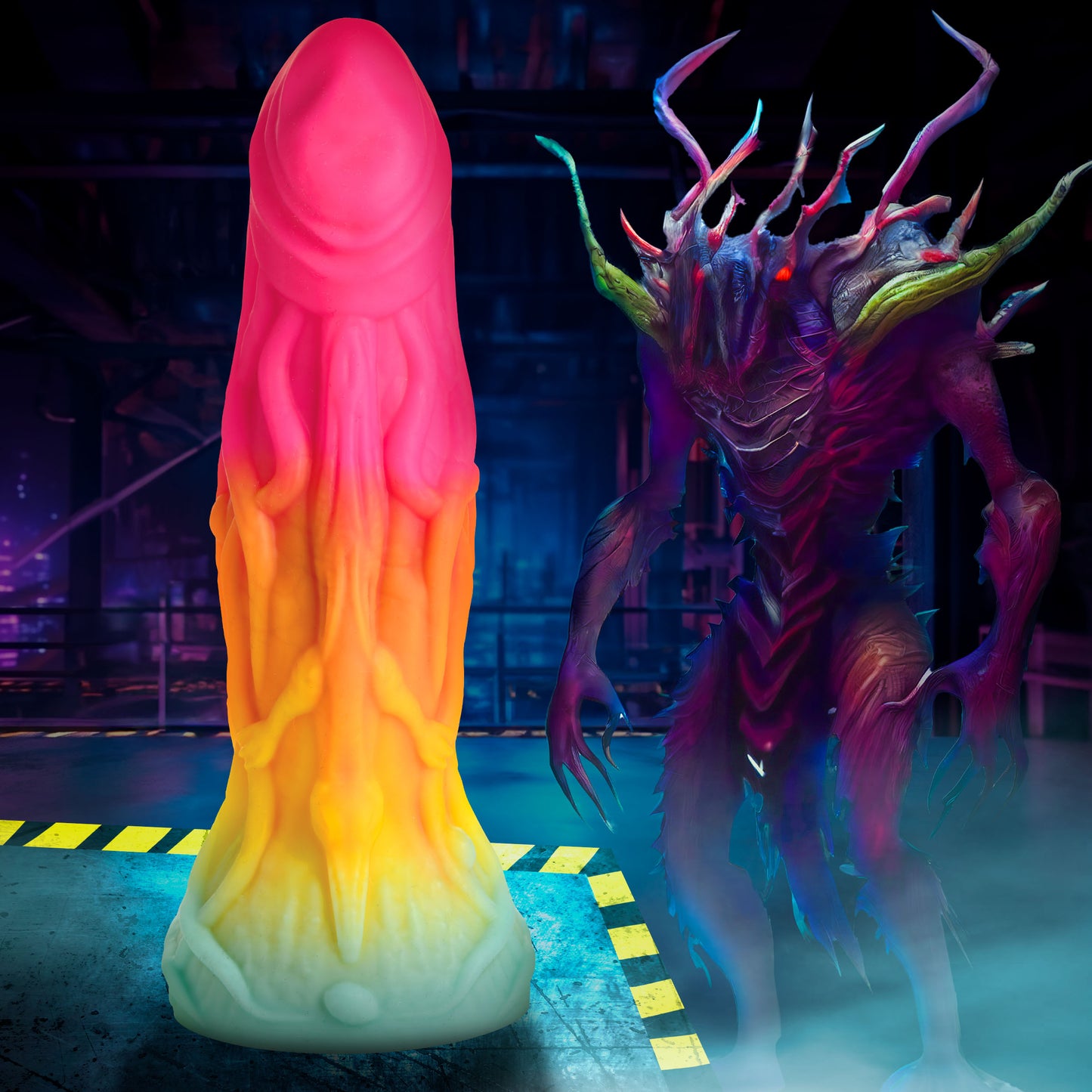 Shape Shifter Alien Silicone Dildo by Creature Cocks