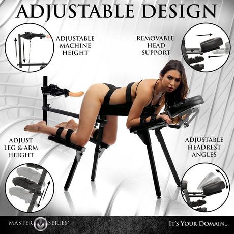 Obedience Chair with Sex Machine - image 8