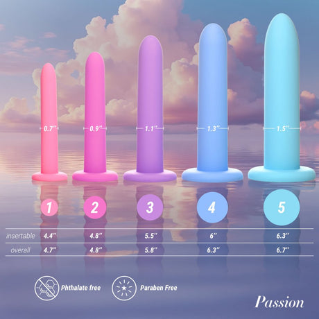 Silicone Pelvic Kegel Exerciser Set - image 4