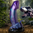 Creature Cocks Dino-Dick Silicone Dildo, Large (Blue/Purple/Teal) - 848518053459