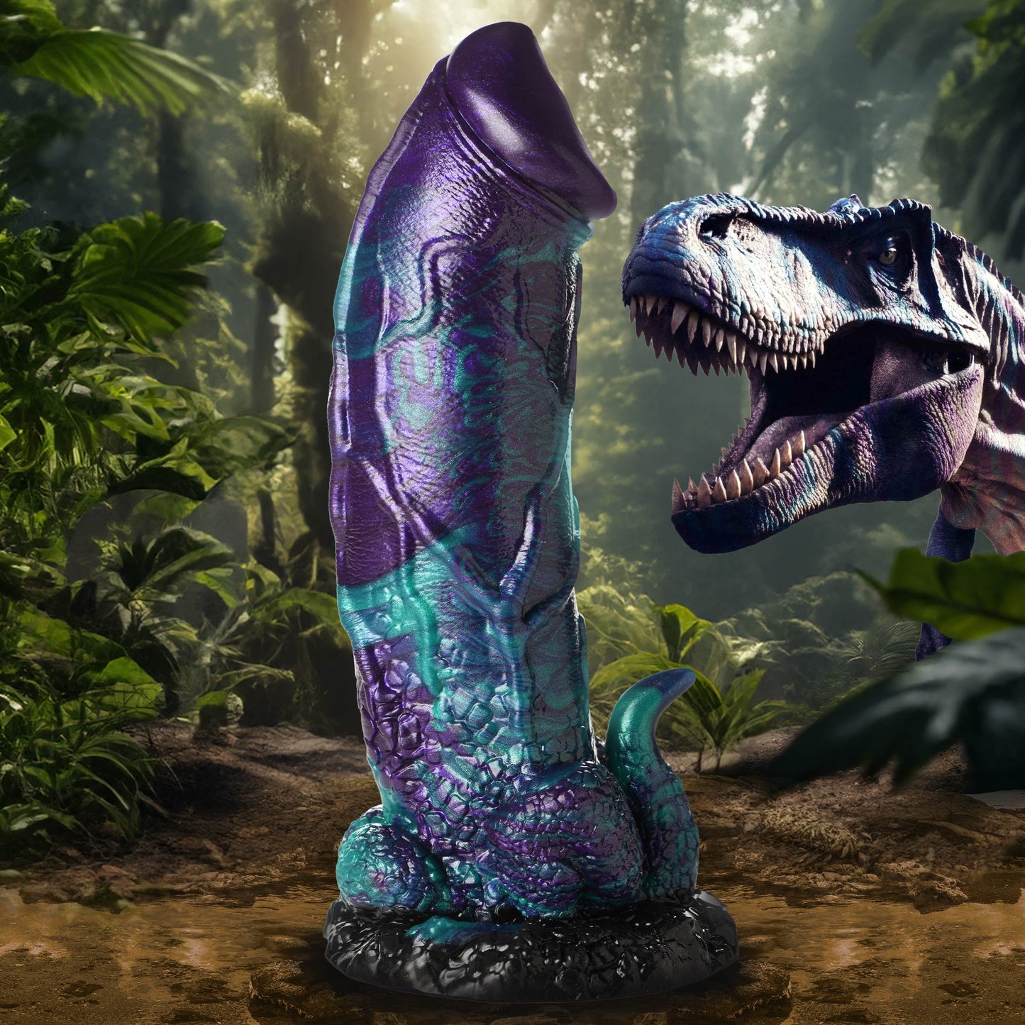 Dino-Dick Silicone Dildo - Large by Creature Cocks