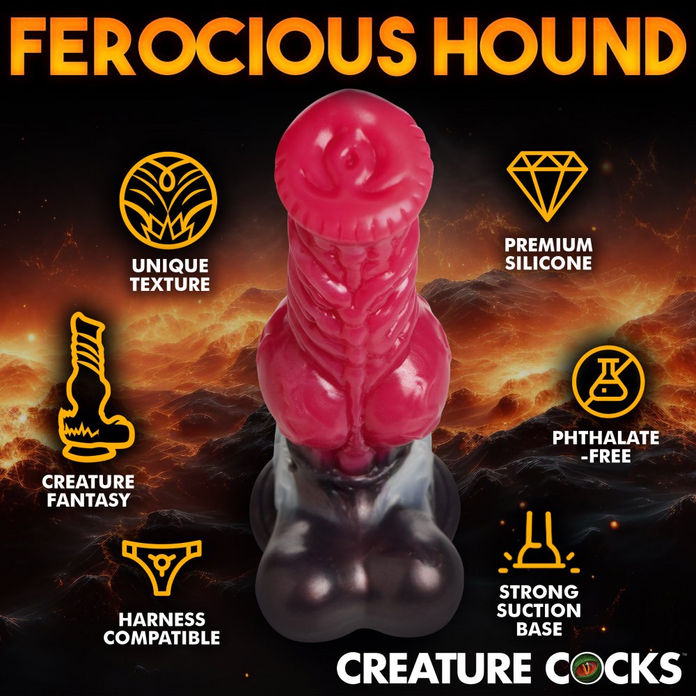 Cujo Canine Silicone Dildo - Extra Large - image 5