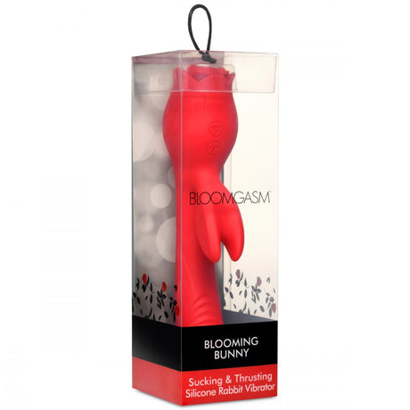 Blooming Bunny Sucking and Thrusting Silicone Rabbit Vibrator - image 10