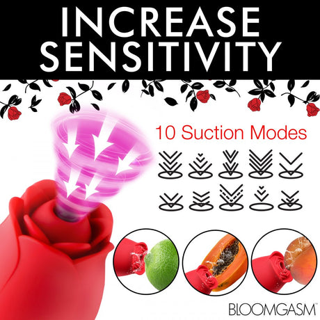 Blooming Bunny Sucking and Thrusting Silicone Rabbit Vibrator - image 5