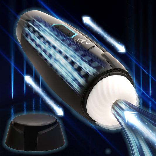 The Milker Max Thrusting and Vibrating Masturbator by LoveBotz
