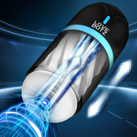 LoveBotz Milker Mega-Pod Sucking Masturbator — Rechargeable, Bullet Compatible - 848518053565