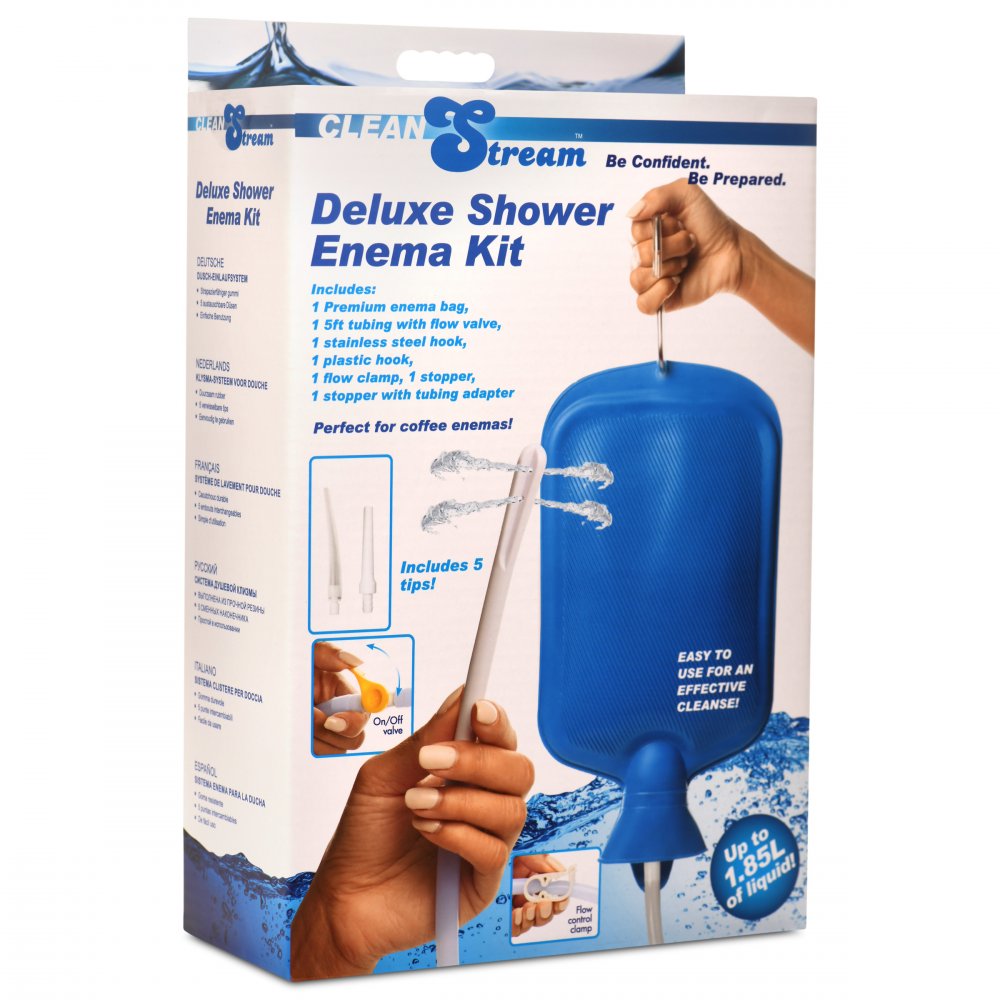 Deluxe Shower Enema Kit with 5 Tips - image 10