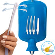 CleanStream Deluxe Shower Enema Kit with 1.85L Bag & 5 Tips - CS-AH319