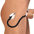 Master Series Tug & Plug Cock & Ball Ring with Anal Plug - MS-AH347
