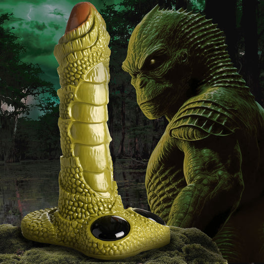 Scaly Swamp Monster 3 Foot Giant Dildo by Creature Cocks