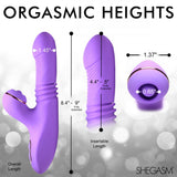 Pro-Thrust Max 14X Thrusting and Pulsing Silicone Rabbit - image 4