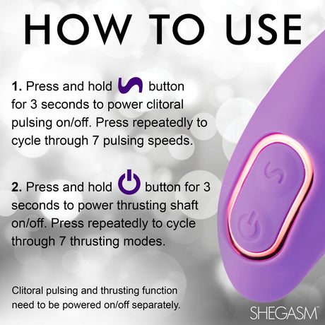 Pro-Thrust Max 14X Thrusting and Pulsing Silicone Rabbit - image 8