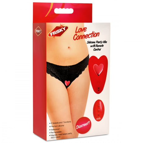 Love Connection Silicone Panty Vibe with Remote Control - image 9
