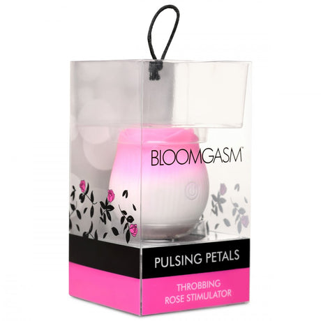 Pulsing Petals Throbbing Rose Clit Stimulator - Pink - image 10