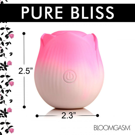 Pulsing Petals Throbbing Rose Clit Stimulator - Pink - image 4