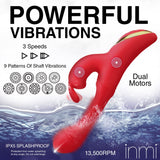Flicking Silicone Rabbit Vibrator - image 3