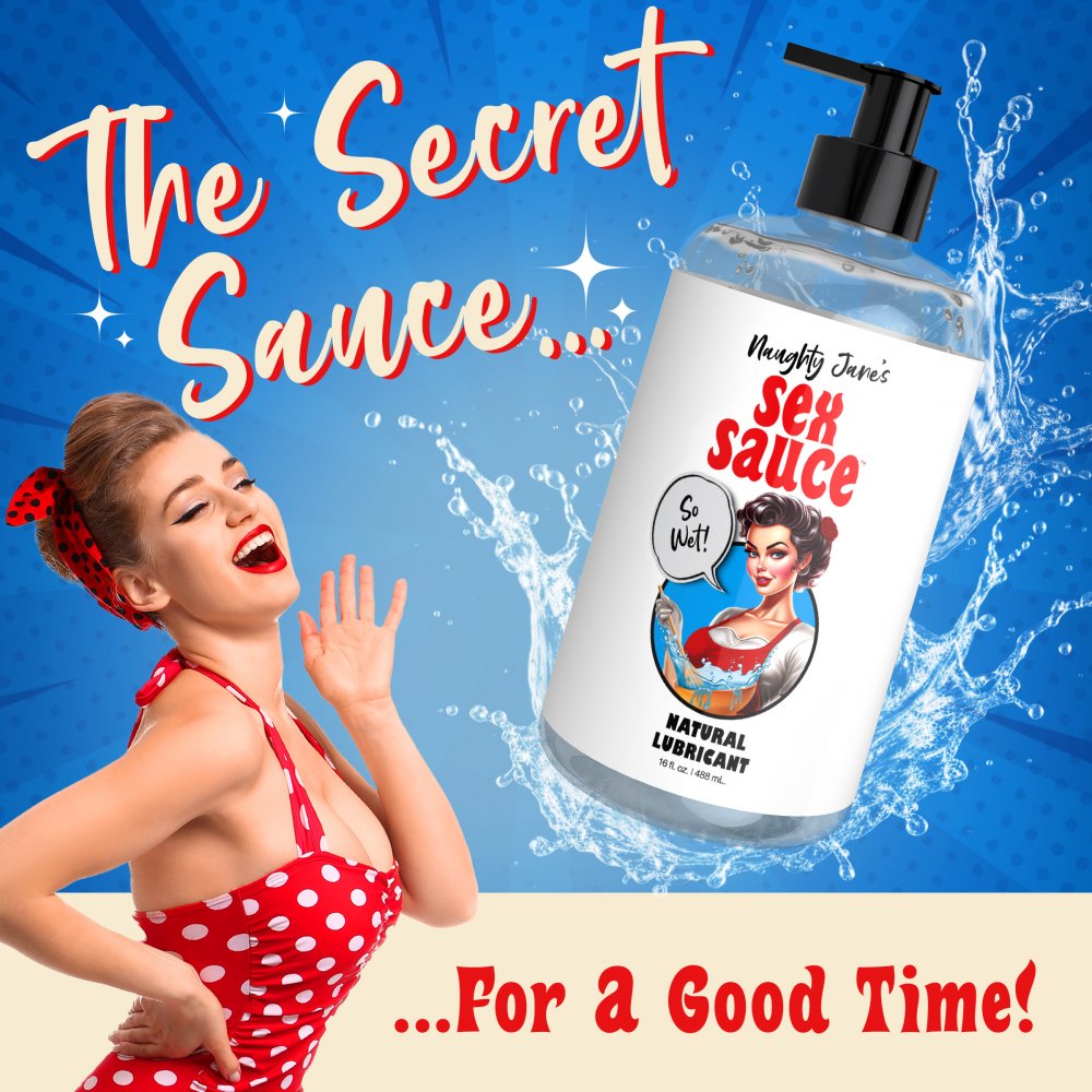 Naughty Jane's Sex Sauce Natural Lubricant - 16oz - image 3