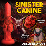 Fire Hound Silicone Dildo - Medium - image 6