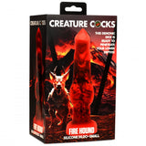 Fire Hound Silicone Dildo - Small - image 8