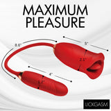 Magic Kiss Clitoral Stimulator with Thrusting Vibrator - image 7
