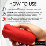 Magic Kiss Clitoral Stimulator with Thrusting Vibrator - image 8