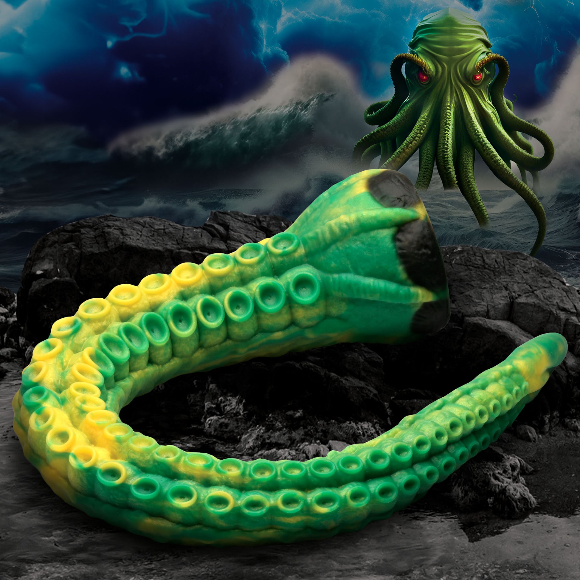 Titan Tentacle Extra Long Silicone Dildo by Creature Cocks