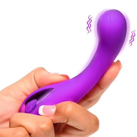 Bang! G-Spot Silicone Vibrator — Pink, USB Rechargeable - 848518055071