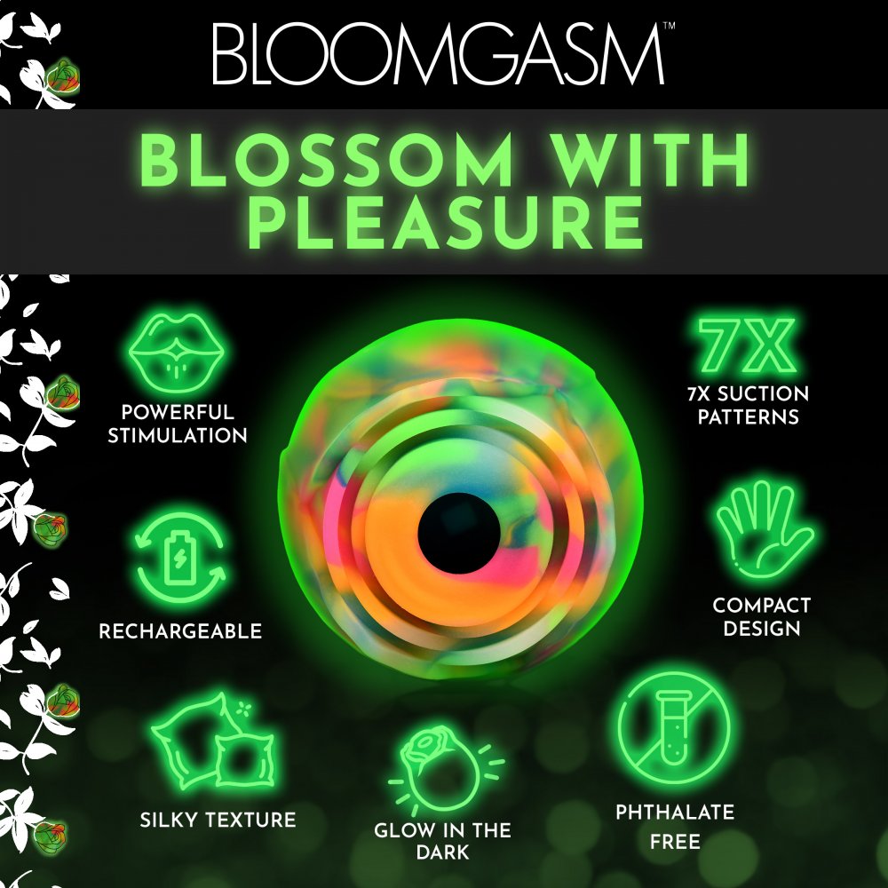 Glow Rose Glow-in-the-Dark Clitoral Stimulator - image 5