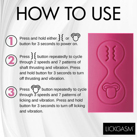Tease and Please Thrusting and Licking Vibrator - image 7