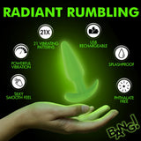 Glow-in-the-Dark Silicone Butt Plug - image 5