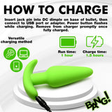 Glow-in-the-Dark Silicone Butt Plug - image 8