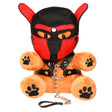 Master Series Pup Bear Plush with Removable Muzzle, Hood & Leash (9in) - MS-AH467