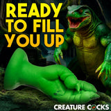 Raptor Claw Fisting Silicone Dildo - Green - image 3