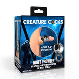Night Prowler Silicone Girth Enhancer with Ball Strap - Medium - image 6