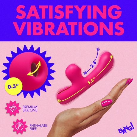 Mini Suction Silicone G-Spot Rabbit Vibrator - image 5