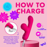 Mini Suction Silicone G-Spot Rabbit Vibrator - image 6