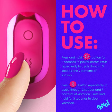 Mini Suction Silicone G-Spot Rabbit Vibrator - image 7