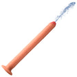 Hosed Thick Silicone Enema Hose — 15.1" Insertable (Light) - 848518056139